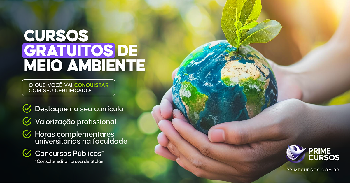 Cursos Gratuitos de Meio Ambiente