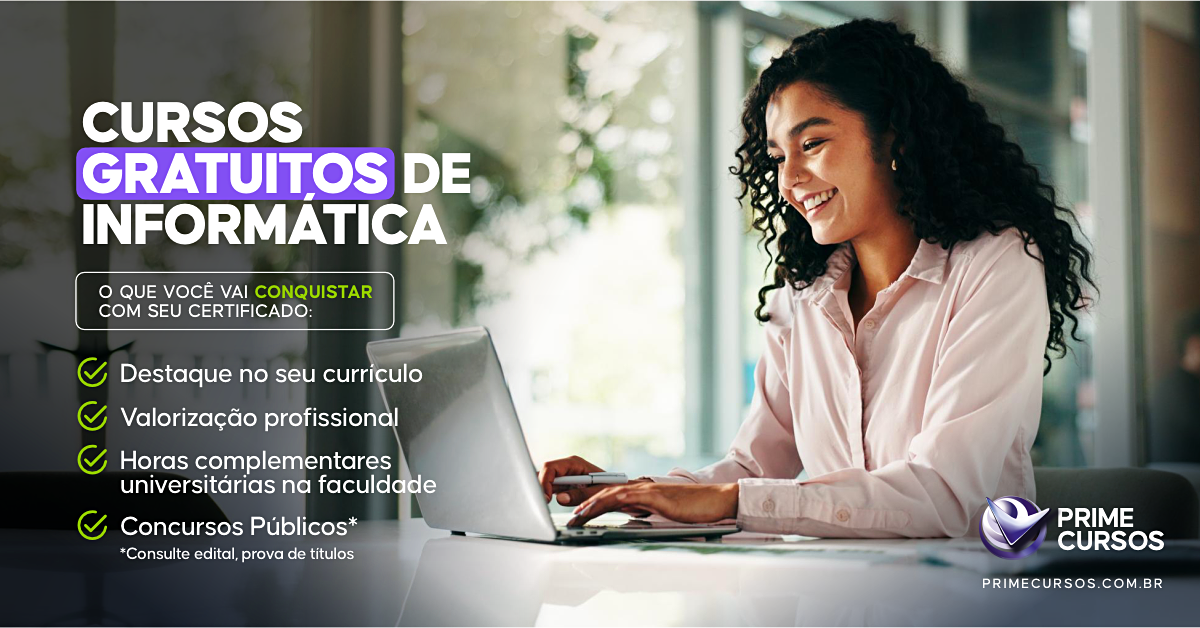 Cursos Gratuitos de Inform&aacute;tica