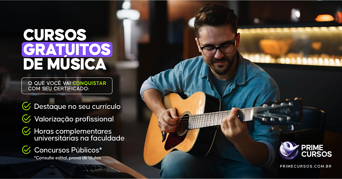 Cursos Gratuitos de M&uacute;sica