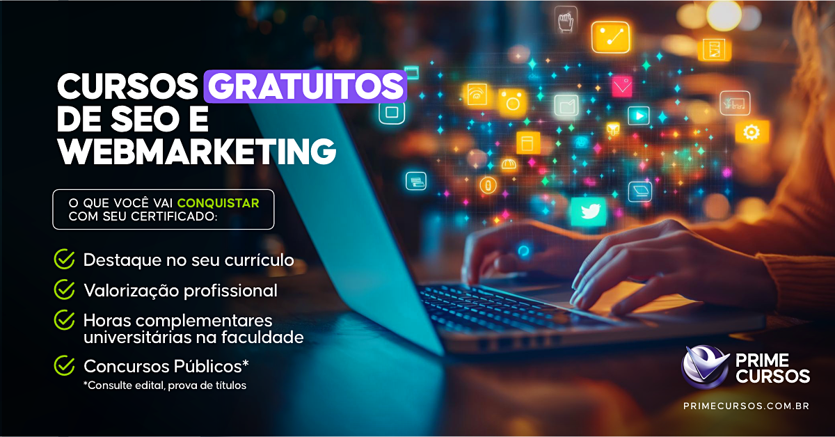 Cursos Gratuitos de SEO e Webmarketing