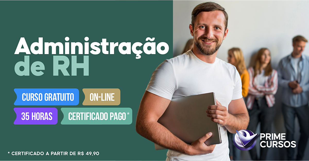Curso de administra&ccedil;&atilde;o de recursos humanos