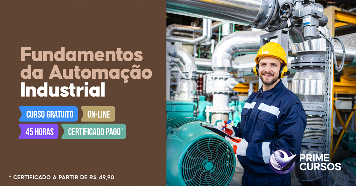 Curso de Fundamentos da Automa&ccedil;&atilde;o Industrial