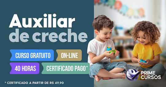 Curso de Auxiliar de Creche