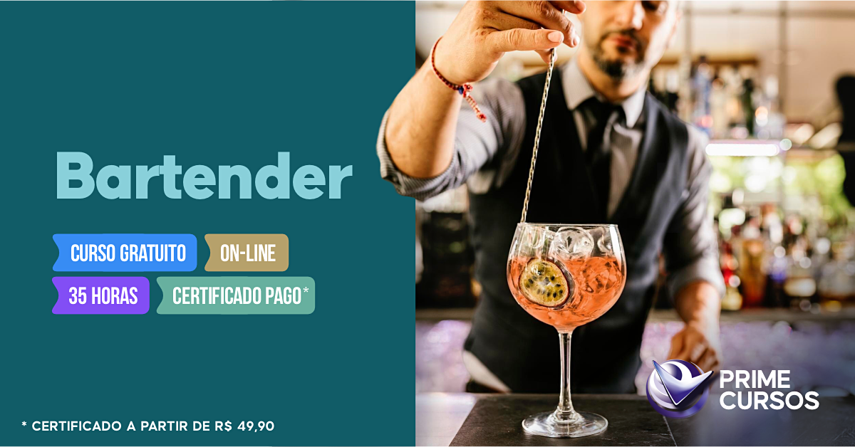 Curso de Bartender