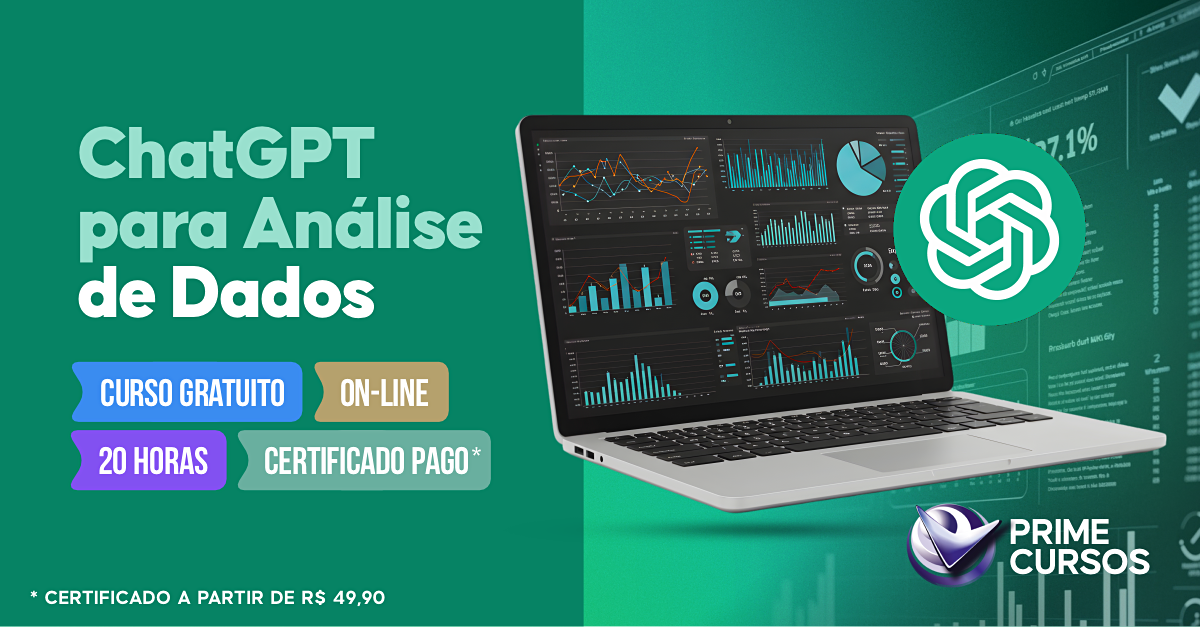 Curso de ChatGPT para An&aacute;lise de Dados