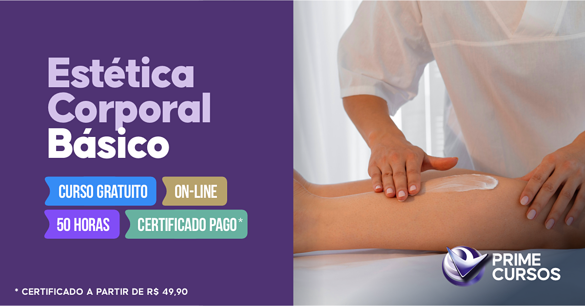 Curso de Est&eacute;tica Corporal B&aacute;sico