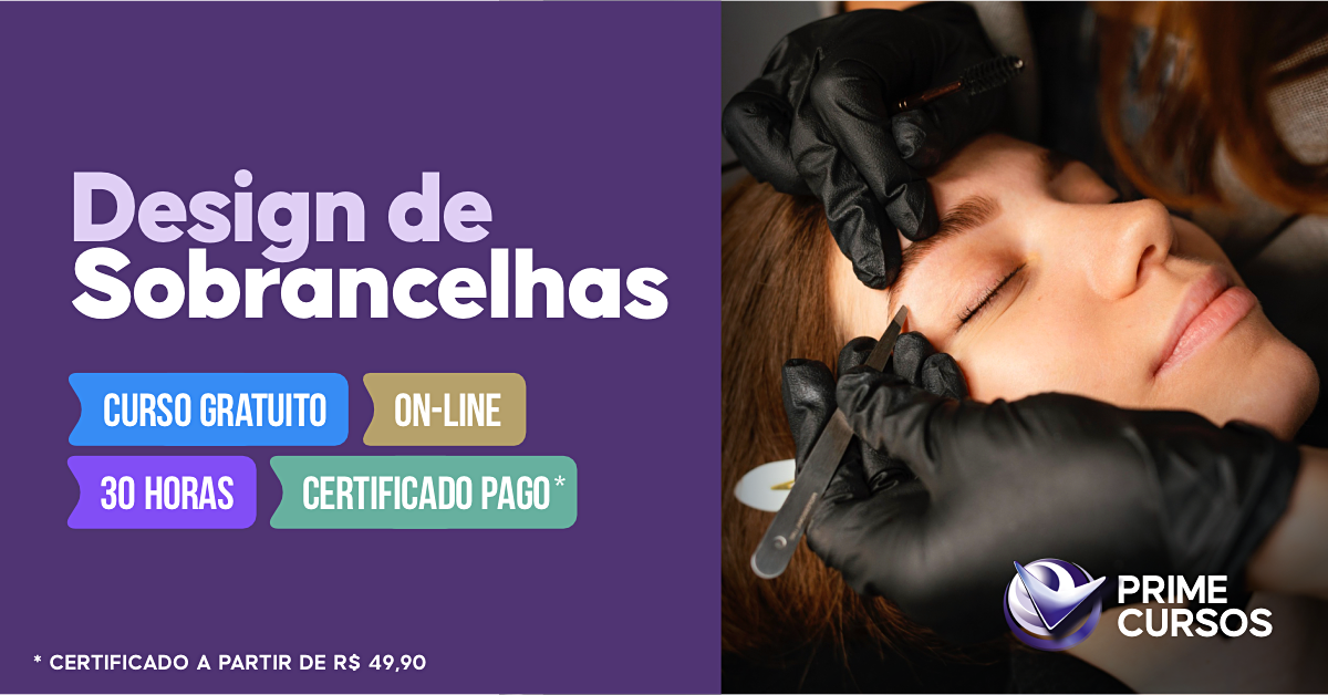 Curso de Design de Sobrancelhas