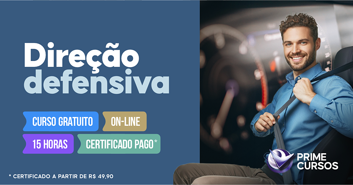 Curso Grátis de Direção Defensiva Curso de Direção Defensiva