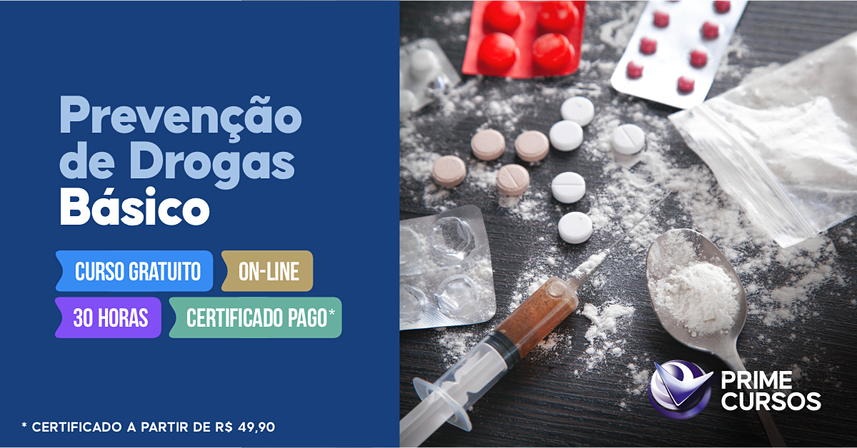 Curso de Preven&ccedil;&atilde;o de Drogas B&aacute;sico