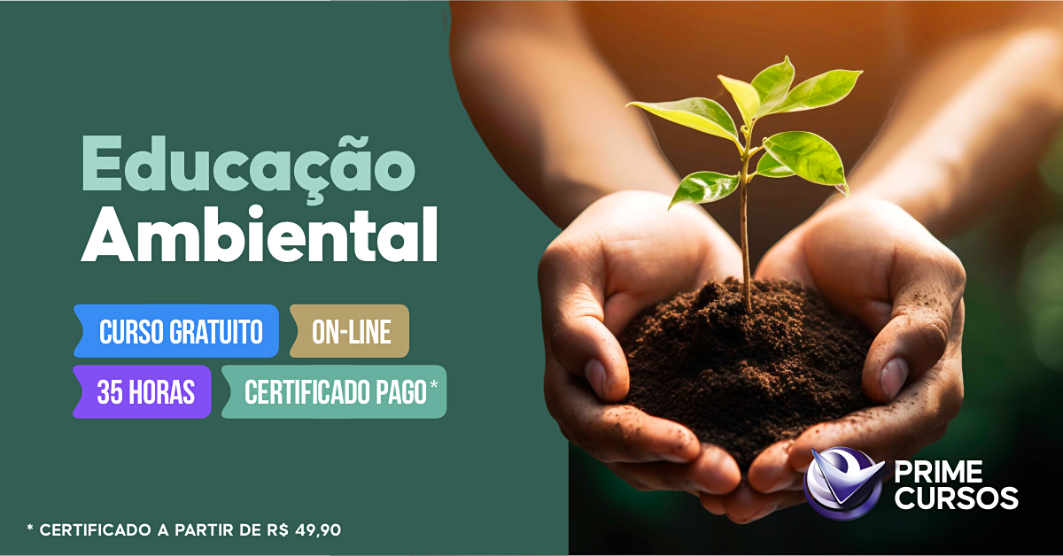 Curso de Educa&ccedil;&atilde;o Ambiental 