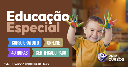 Curso gr&aacute;tis de educa&ccedil;&atilde;o especial