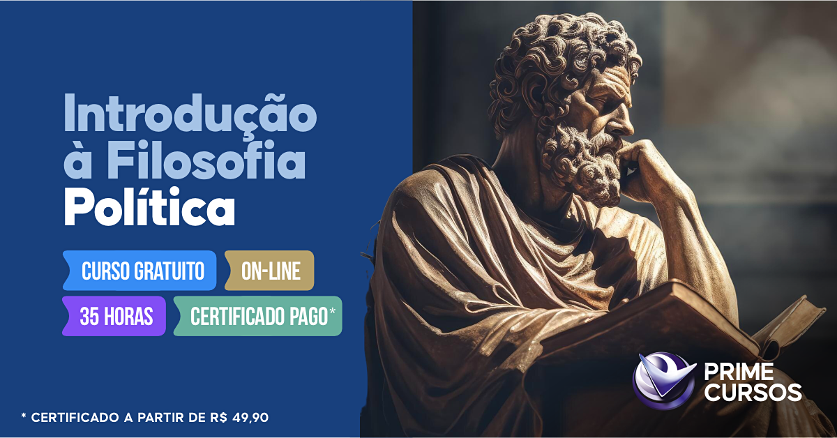 Curso de Introdu&ccedil;&atilde;o &agrave; Filosofia Pol&iacute;tica 
