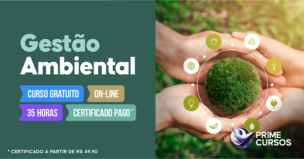 Curso de Gest&atilde;o Ambiental