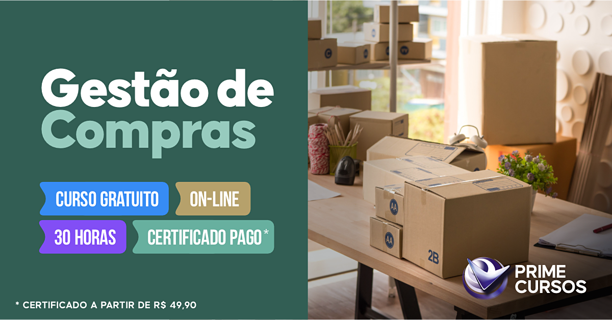 Curso de Gest&atilde;o de Compras
