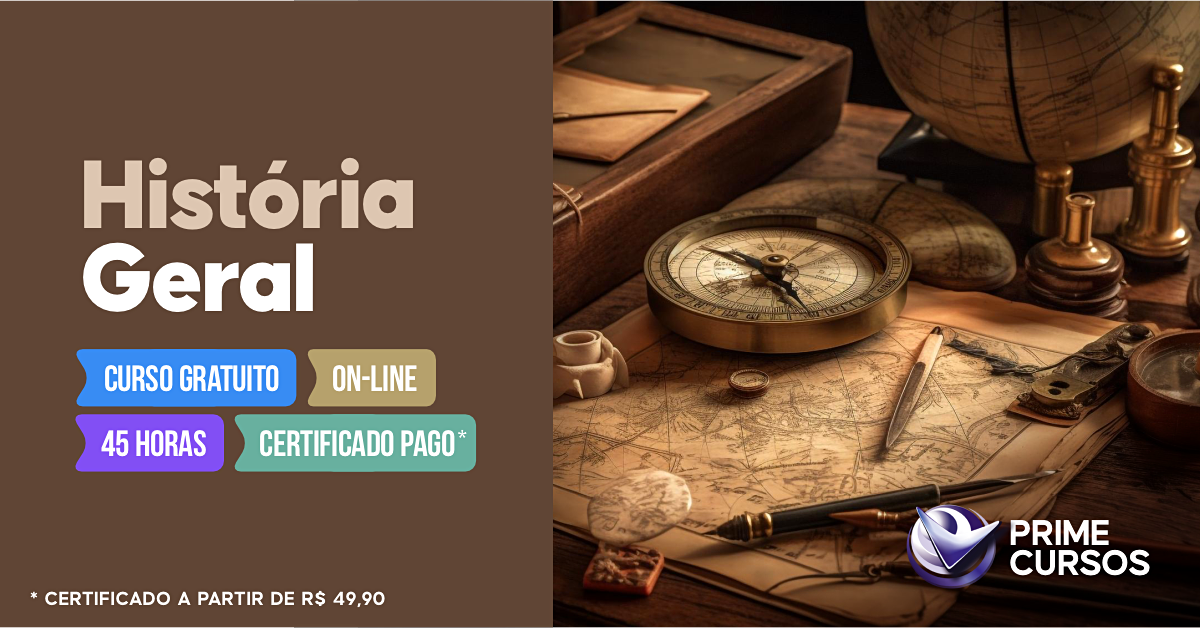 Curso Grátis de História Geral para concursos Curso Grátis de História Geral