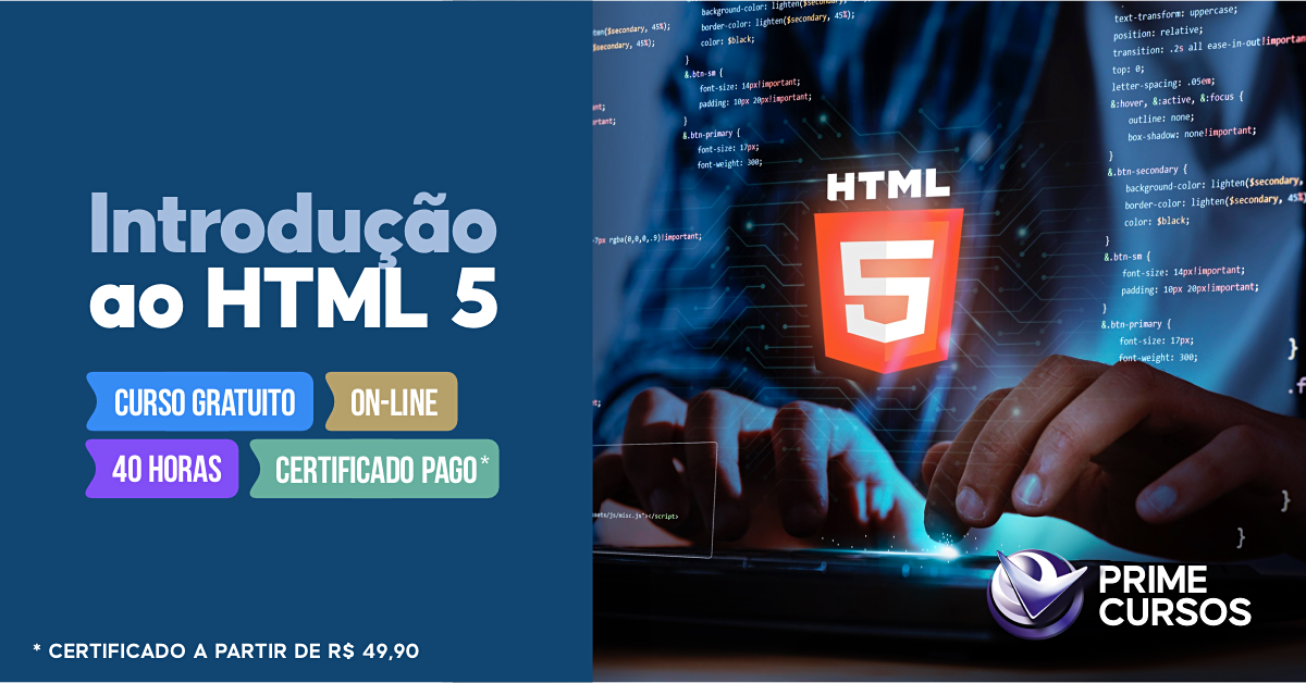 Curso de Introdu&ccedil;&atilde;o ao HTML 5 