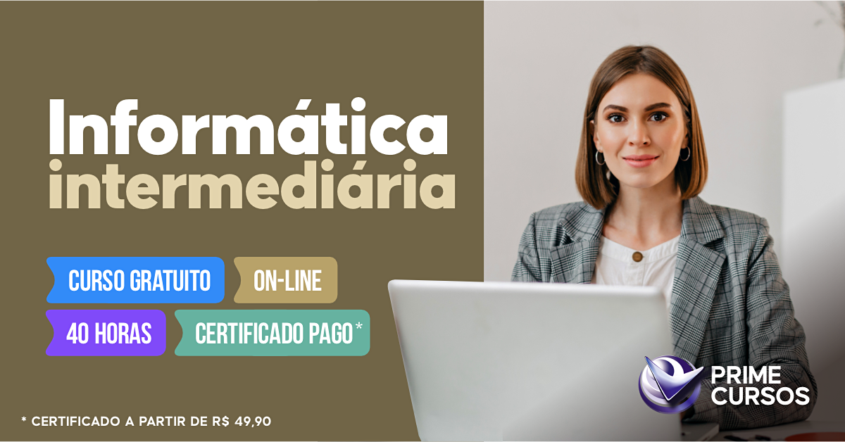 Curso de Inform&aacute;tica Intermedi&aacute;ria