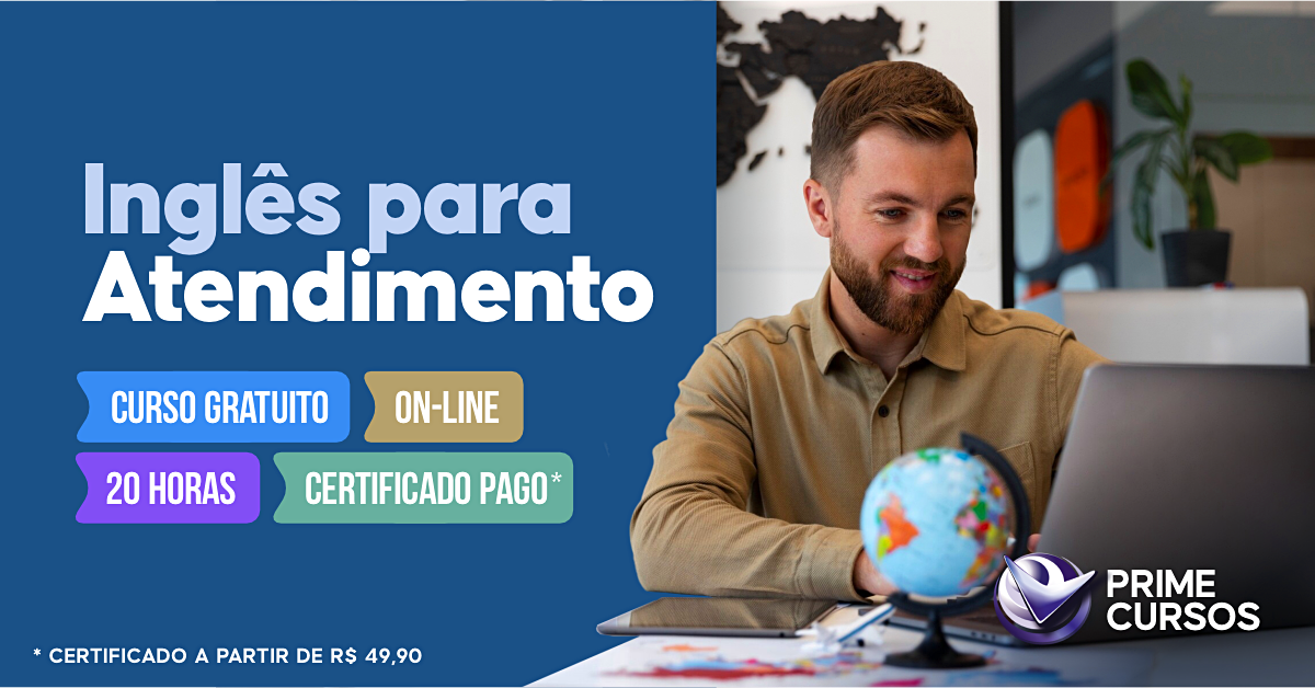 Curso de Ingl&ecirc;s para Atendimento