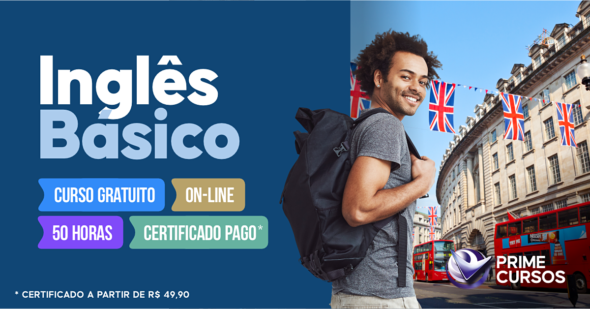 Curso Grátis de Inglês Básico Curso de Inglês Básico