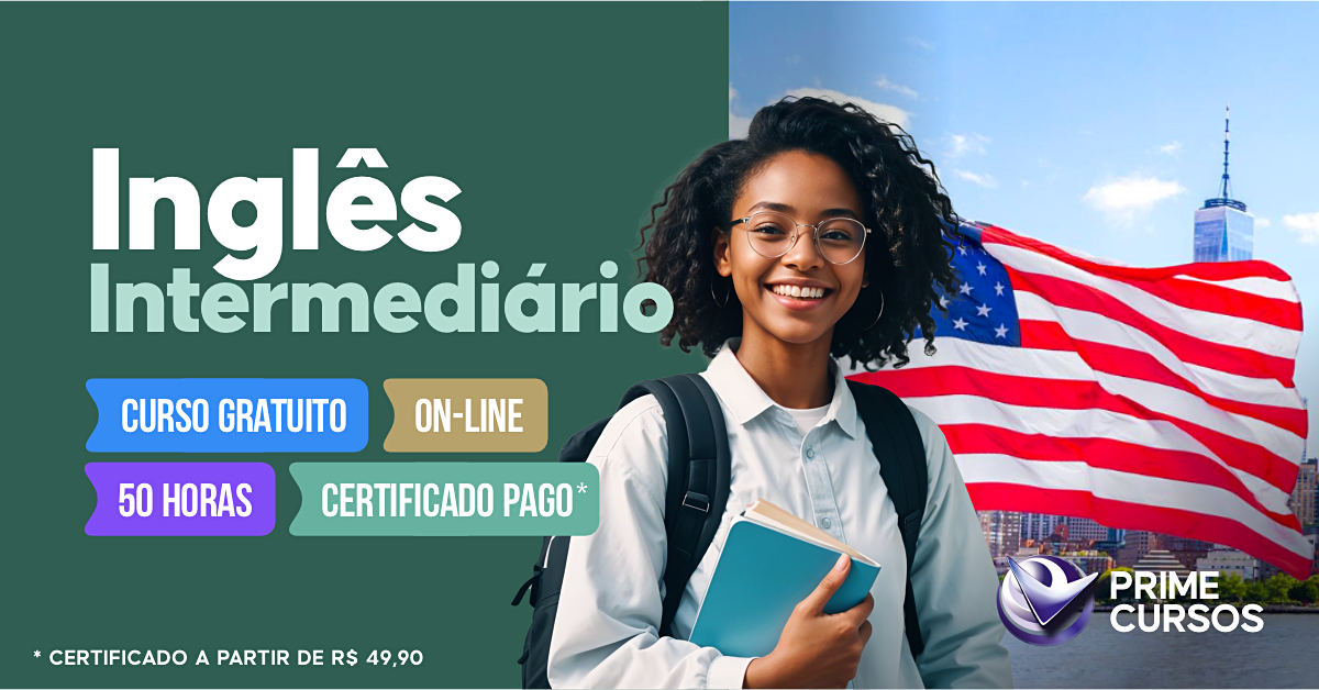 Curso de Ingl&ecirc;s intermedi&aacute;rio