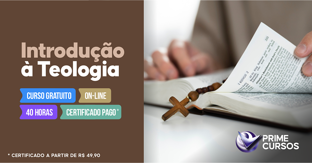 Curso de Introdu&ccedil;&atilde;o &agrave; Teologia