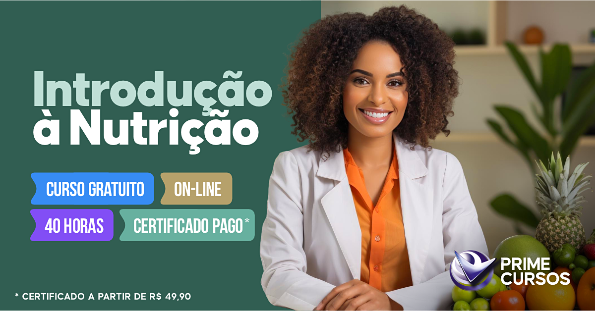 Curso de Introdu&ccedil;&atilde;o &agrave; Nutri&ccedil;&atilde;o