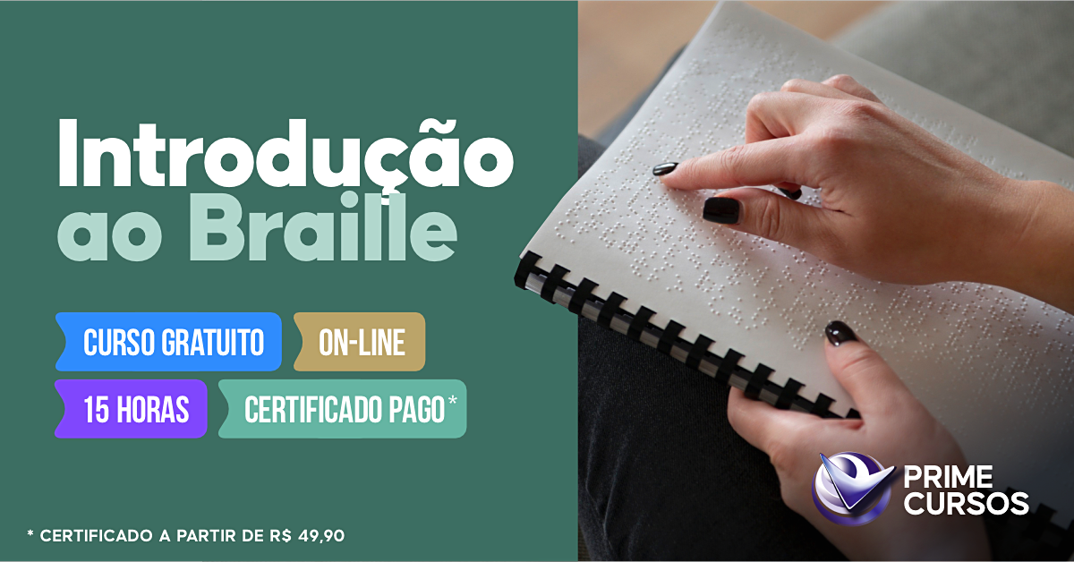 Curso de Introdu&ccedil;&atilde;o ao Braille