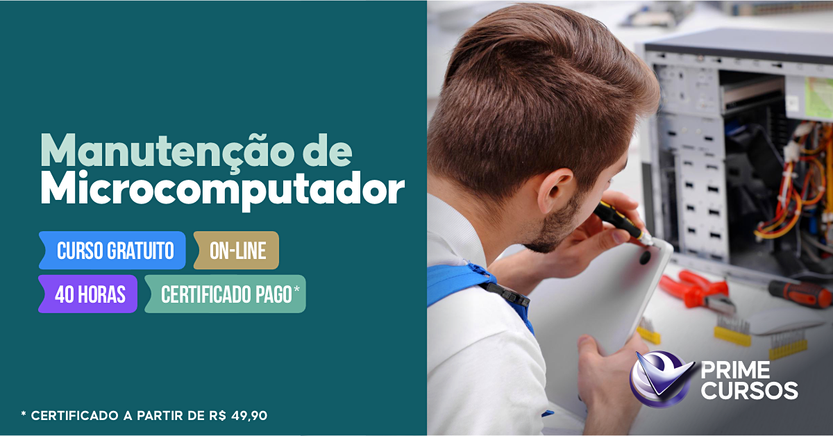 Curso de Manuten&ccedil;&atilde;o de Microcomputador