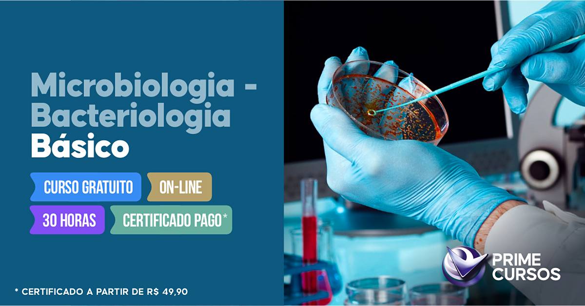 Curso de Microbiologia - Bacteriologia B&aacute;sico