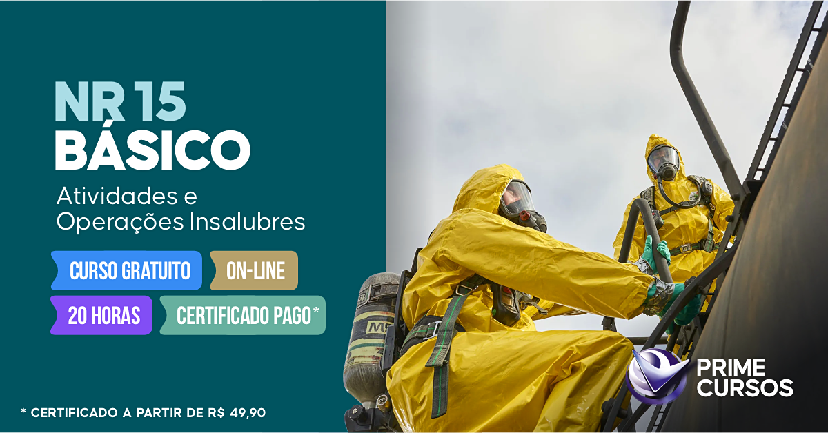 Curso da Norma NR 15 B&aacute;sico