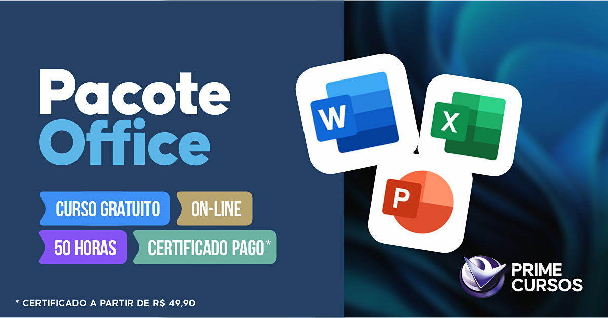 Curso de Pacote Office 