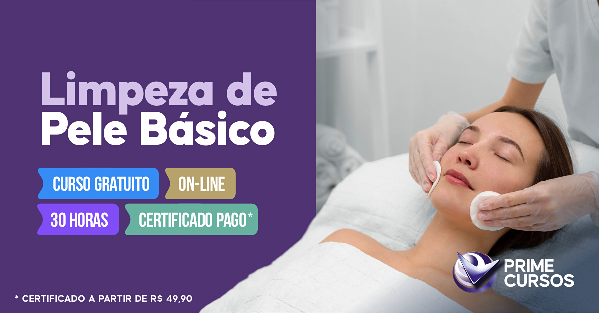 Curso de Limpeza de Pele B&aacute;sico