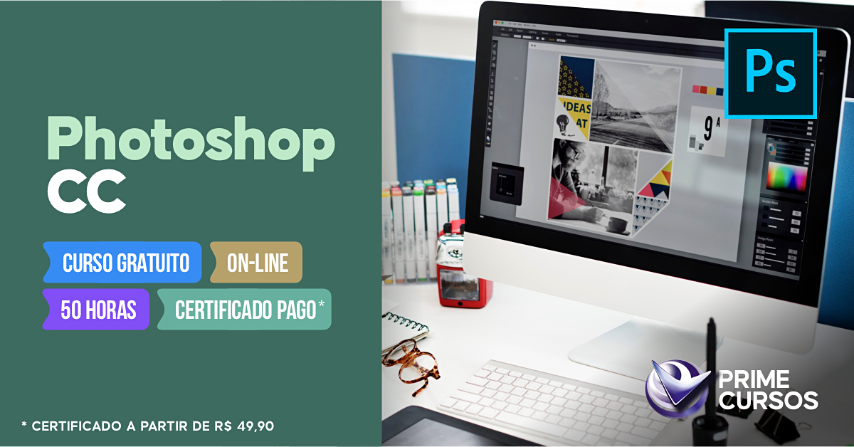 Curso de Photoshop CC b&aacute;sico