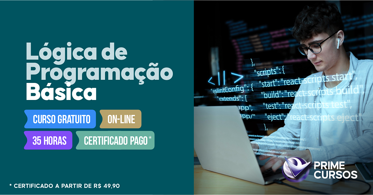 Curso de L&oacute;gica de Programa&ccedil;&atilde;o B&aacute;sica