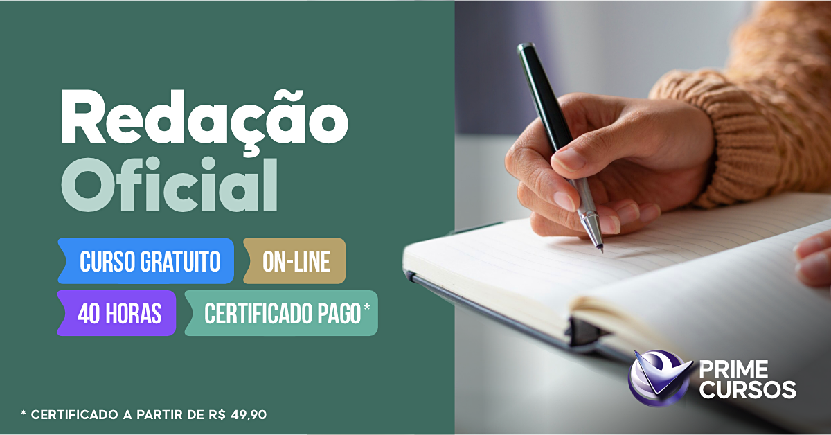 Curso de Reda&ccedil;&atilde;o Oficial