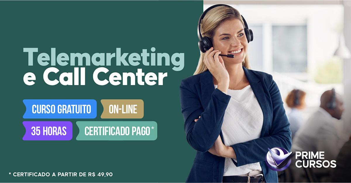 Curso de Telemarketing e Call Center