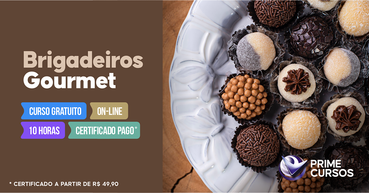 Curso de Brigadeiros Gourmet