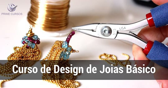 Curso gr&aacute;tis de Design de Joias b&aacute;sico