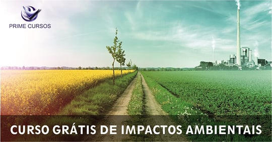 Curso gr&aacute;tis de Impactos Ambientais