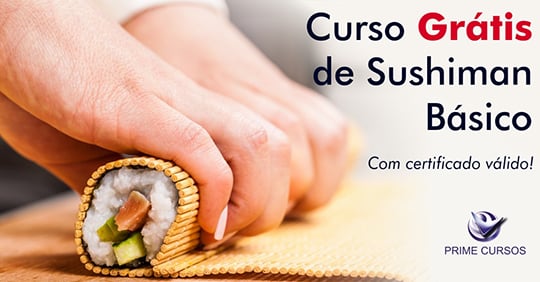 Curso gr&aacute;tis de Sushiman b&aacute;sico