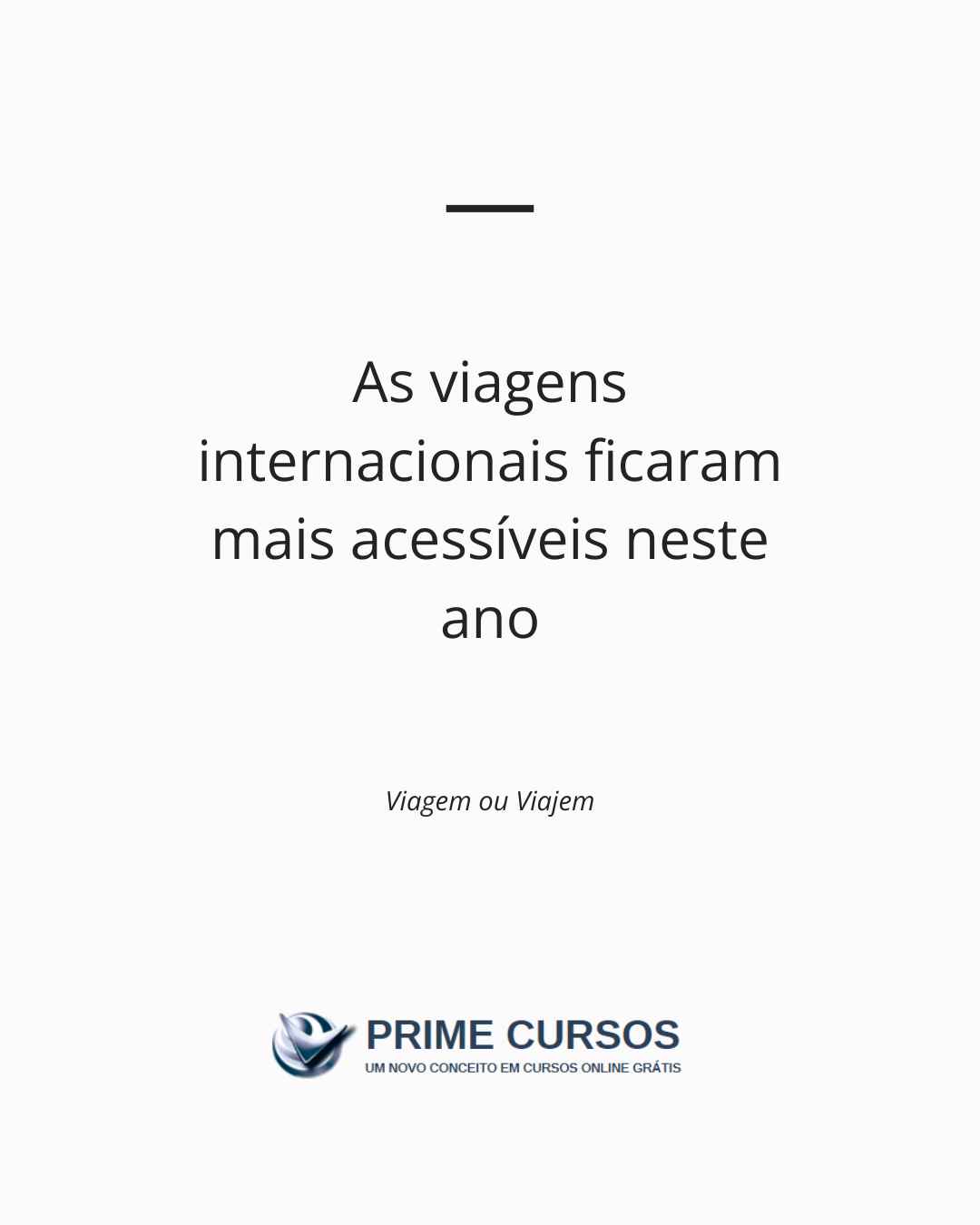 frase viagens internacionais canva
