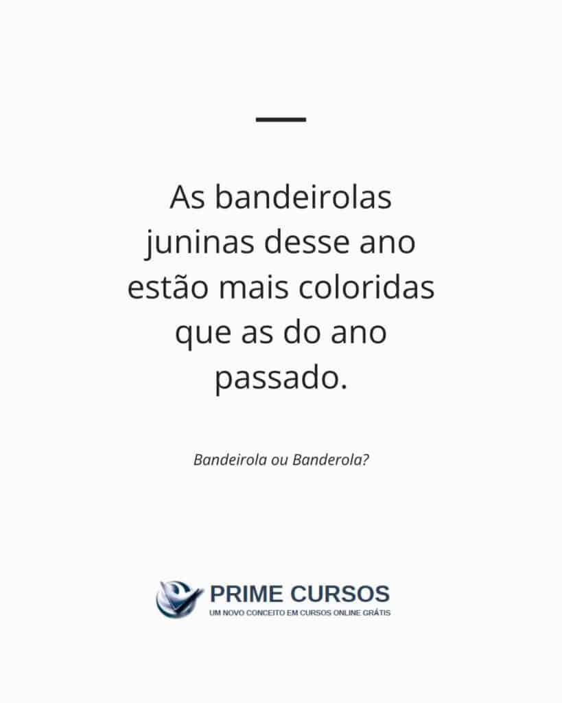 frase bandeirolas juninas coloridas canva